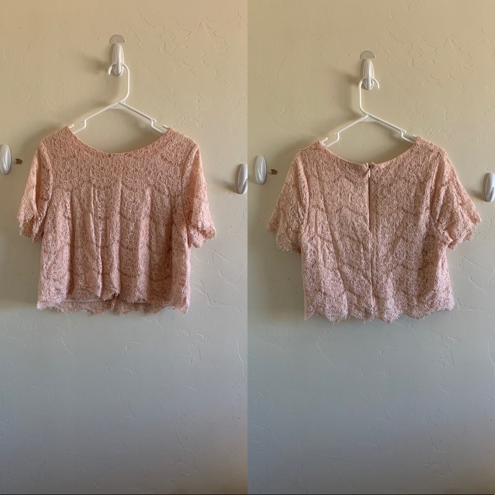 Plus size crop top